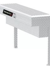 TrailFX Side Mount: Sgl Lid Dia Tread Bright Pol 16 Gauge Alum 48x11.25x11                                     - 160481 - Image 2